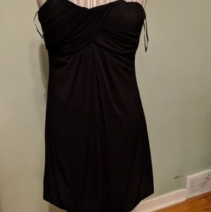 Little Black Strappless Dress
